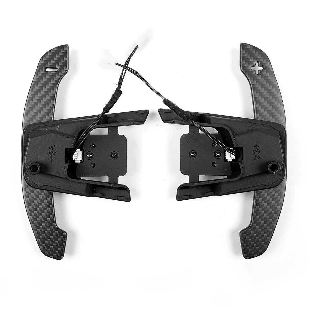 Magnetic Carbon Fiber Paddle Shifters For VW GTI | R | R-Line (2013–2020)