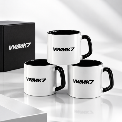 Juego de tazas de cerámica premium VWMK7