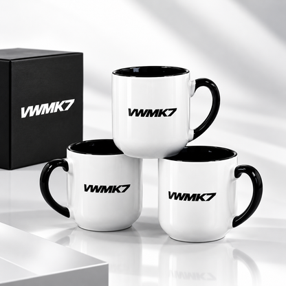 Juego de tazas de cerámica premium VWMK7