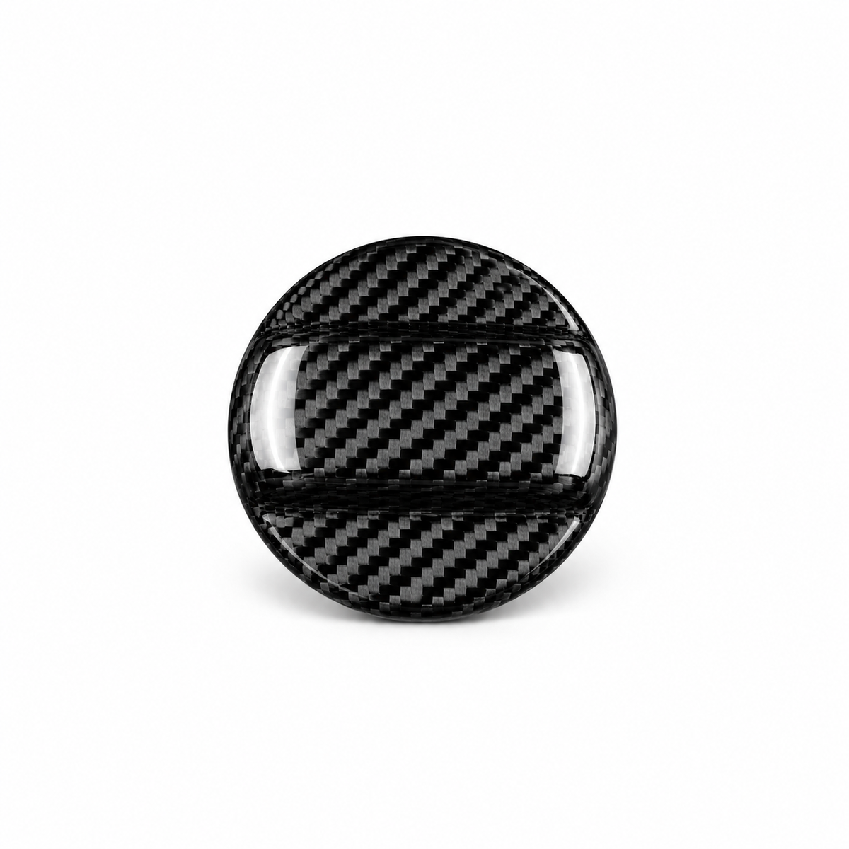 Moldura de tapa de combustible de fibra de carbono | VW Golf 7, Golf 8, Beetle, Scirocco