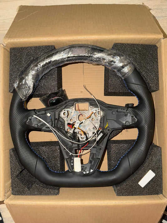 Perforated Leather LED Steering Wheel VW (2021-2025)  | Ready In Stock