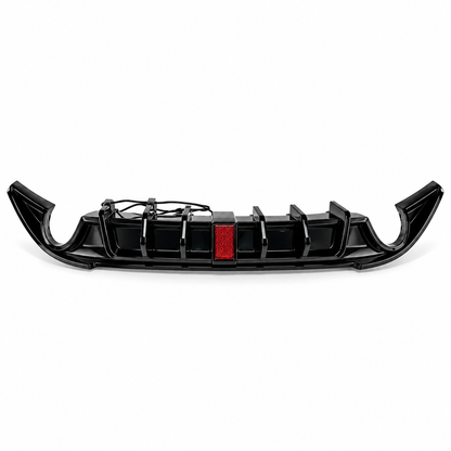 Difusor trasero con luz de freno LED | Golf 7 GTI GTD 2013-2017