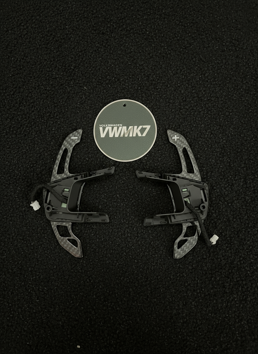 Custom Carbon Paddle Shifter Set for VW GTI | R | R-Line (2013–2020)