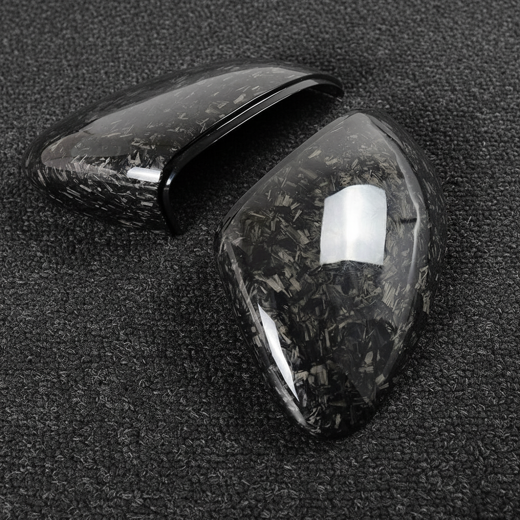 Forged Carbon Mirror Covers for Golf 8 / 8.5