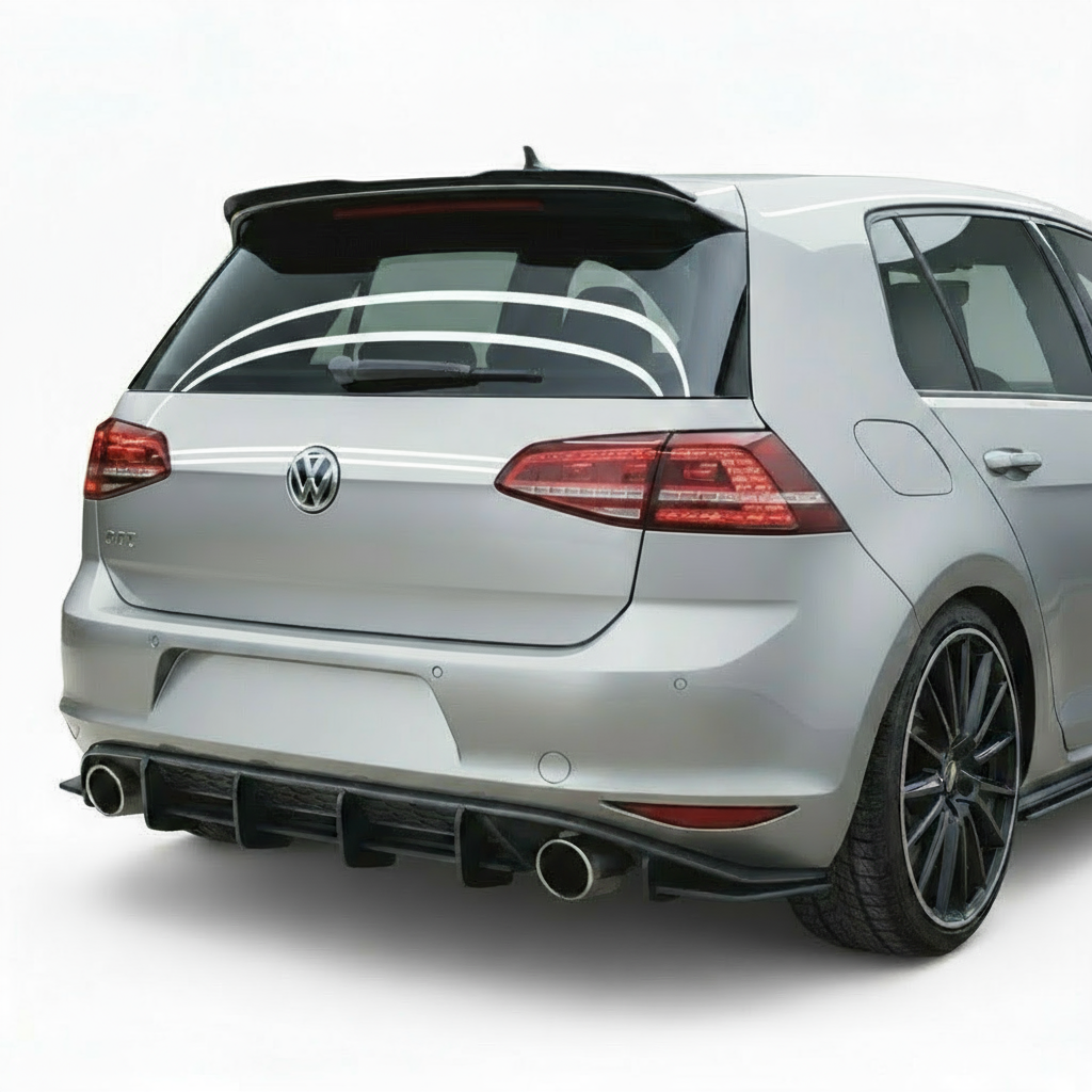 Rear Diffuser Flap for VW Golf 7 GTI (2013–2017)