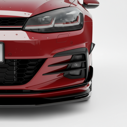 Bumper Side Canards for VW Golf 7.5 GTI & R-Line