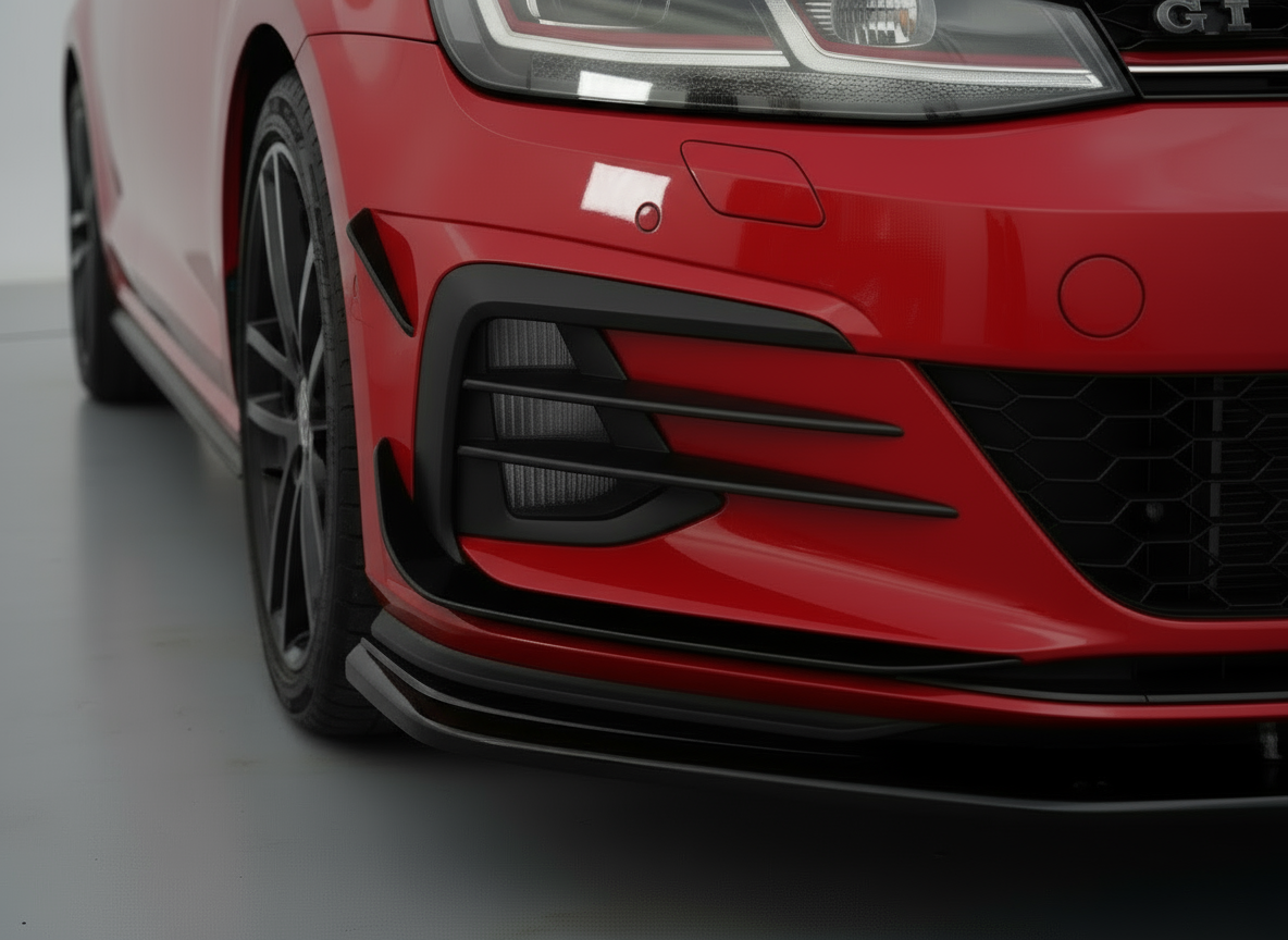 Bumper Side Canards for VW Golf 7.5 GTI & R-Line